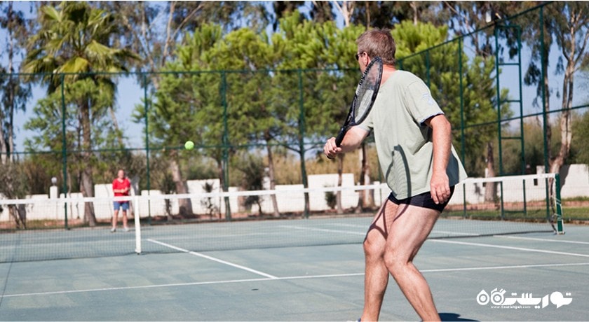 بازی تنیس در هتل ریچموند افسوس ریزورت	